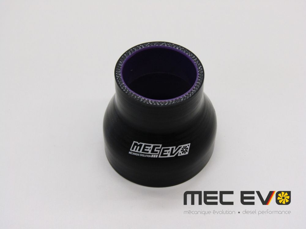 Mec Evo 2'' to 3'' straight silicone coupler.